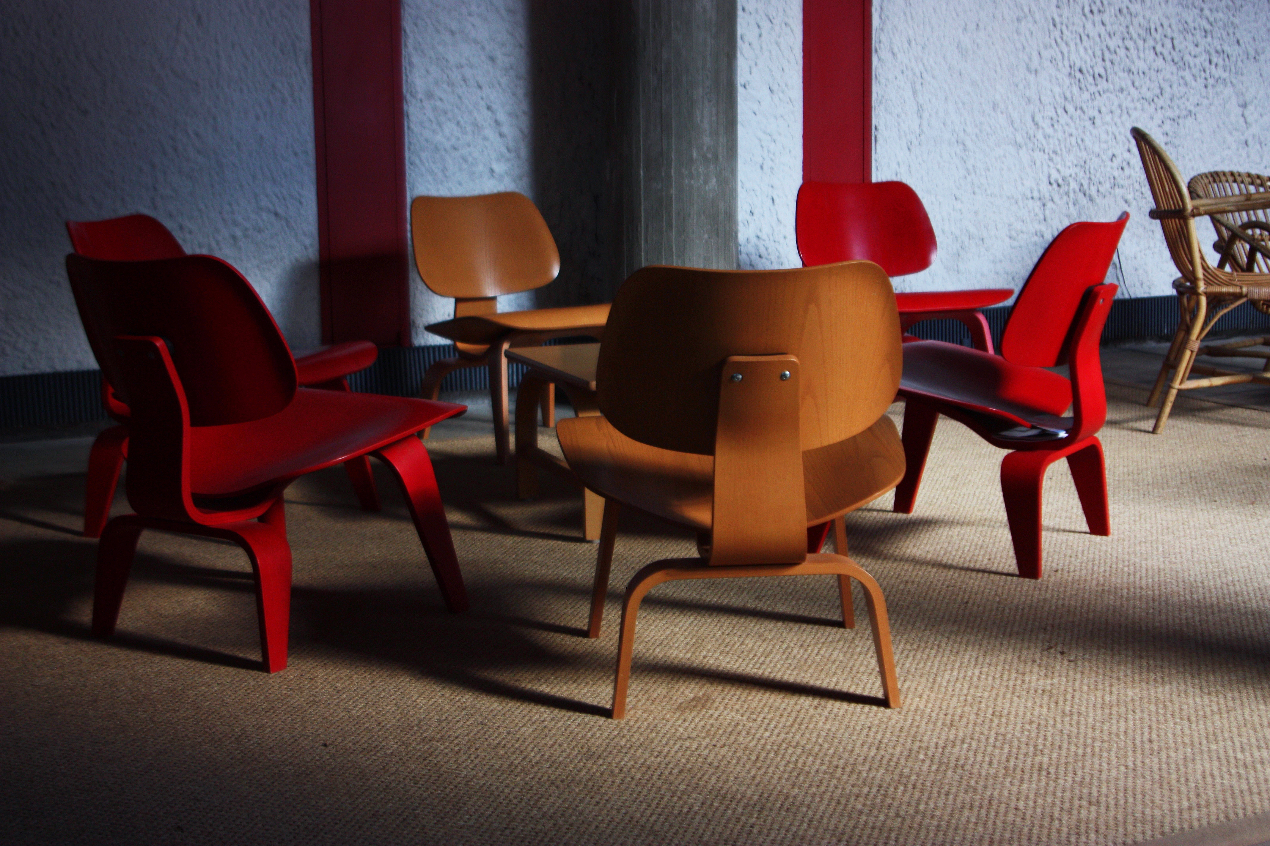 Salon du couvent de la Tourette dans l'aile des étudiants.