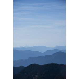 Col de Turini I Nuance de bleu